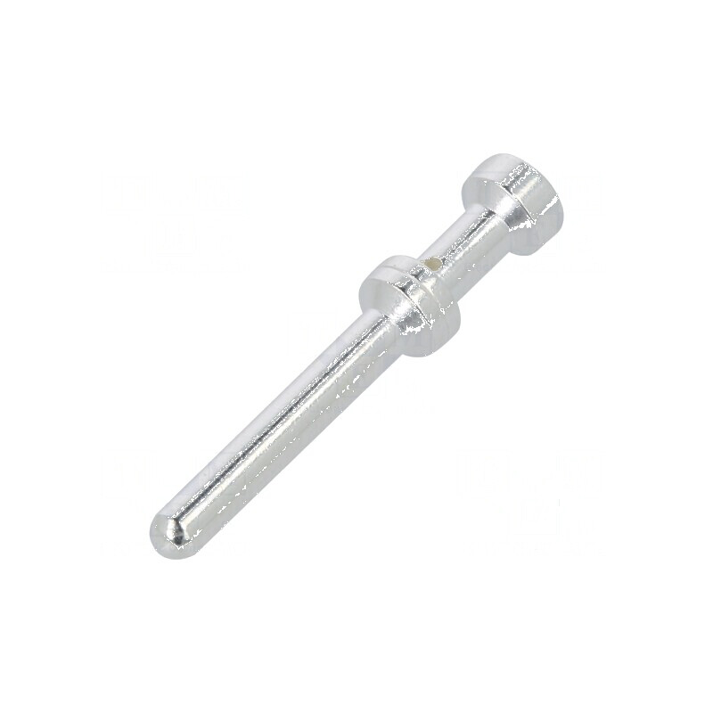 Pin tată 2,5mm Argintat 1mm² CEM/DEM HEE Crimpat 16A - Conector Electric Profesional | Electronic-mag.ro | Componente Electronic