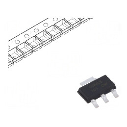 Tranzistor N-MOSFET unipolar 30V 5A 1,1W SOT223 - Componente electronice de înaltă performanță | Electronic-mag.ro | Componente 