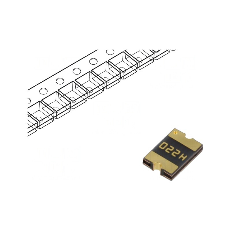 Siguranţă polimerică PTC 200mA 30VDC PCB SMT 4,6x3,2mm PFMF pentru protecţie circuit electric | Electronic-mag.ro | Componente E