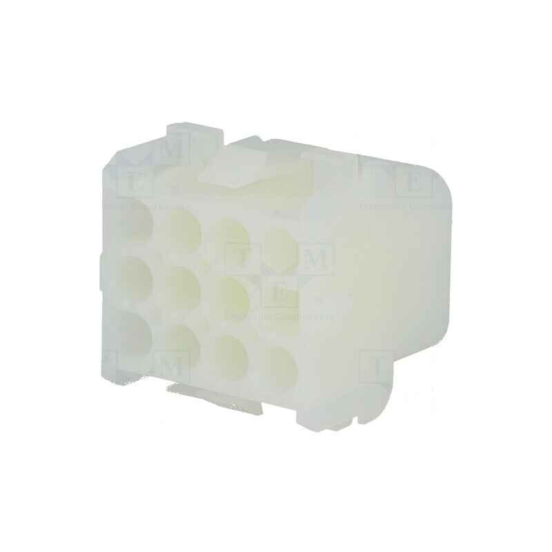 Conector cablu-cablu 6,35mm mufe tată/mamă, 12 pini, 600V | Electronic-mag.ro | Componente Electronice