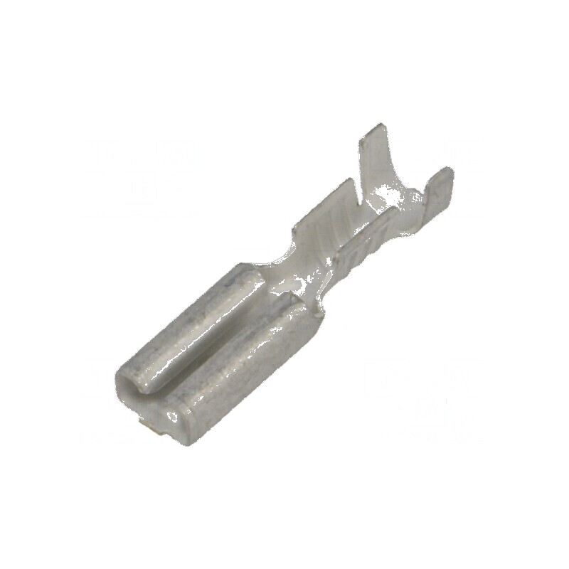 Terminal plat 2,8mm 0,8mm mamă 0,5-1mm² pentru crimpare cablu | Electronic-mag.ro | Componente Electronice