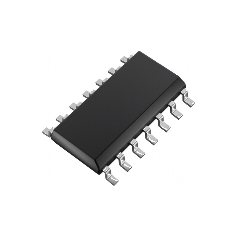 IC Digital Octal cu 3 Stări, Clichet Transparent, 8 Canale CMOS | Electronic-mag.ro | Componente Electronice