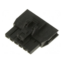 Conector cablu-placă Nano-Fit PIN 6, temperatură operare -40÷105°C, standard UL94V-0, mufă profesională | Electronic-mag.ro | Co