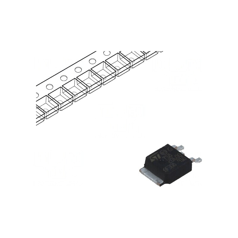 Tiristor SMD 600V, 8A Ifmax, 5A Igt 5mA, DPAK - Rolă/Bandă | Electronic-mag.ro | Componente Electronice