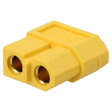 Conector Alimentare DC XT60 Mamă cu 2 pini pentru PCB THT - Soclu de Înaltă Calitate | Electronic-mag.ro | Componente Electronic