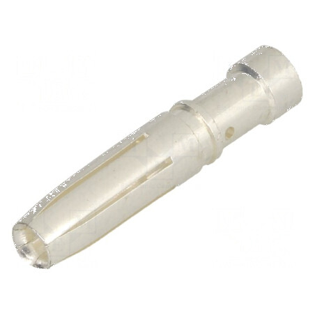 Pin mamă din aliaj de cupru argintat 3mm² Han E® crimpat 16A - Conector electric profesional | Electronic-mag.ro | Componente El