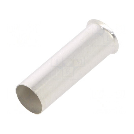 Vârf tub de capăt neizolat 25mm² - 25mm cositorit, crimpat, pentru conexiuni electrice profesionale | Electronic-mag.ro | Compon