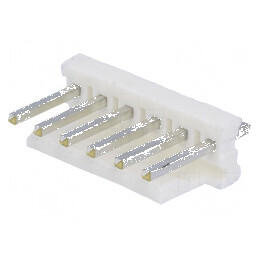 Conector cablu-placă soclu tată MTA-156 3,96mm 6 PIN THT - Componentă electronică de interfață | Electronic-mag.ro | Componente 