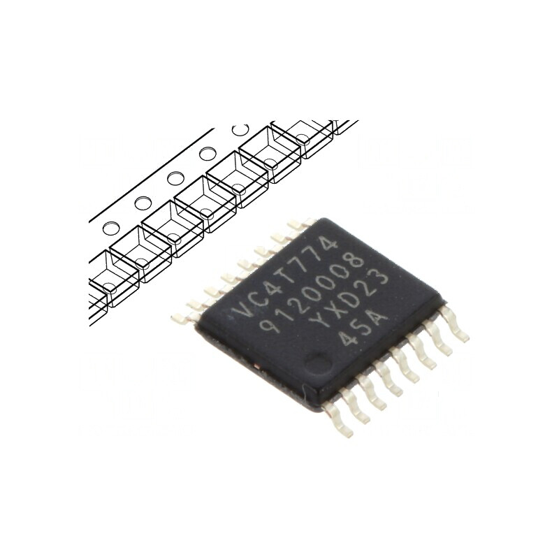 Circuit Integrat Digital CMOS 800mVDC-3,6VDC SMD TSSOP16, Interval Temperatură -40÷125°C, Model AVC | Electronic-mag.ro | Compon Circuit Integrat Digital CMOS 800mVDC-3,6VDC SMD TSSOP16, Interval Temperatură -40÷125°C, Model AVC | Electronic-mag.ro | Compon