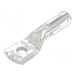 Vârf de conectare tubular M6 pentru cablu de aluminiu 16mm², crimpat, cu diametru de 6,4mm | Electronic-mag.ro | Componente Elec