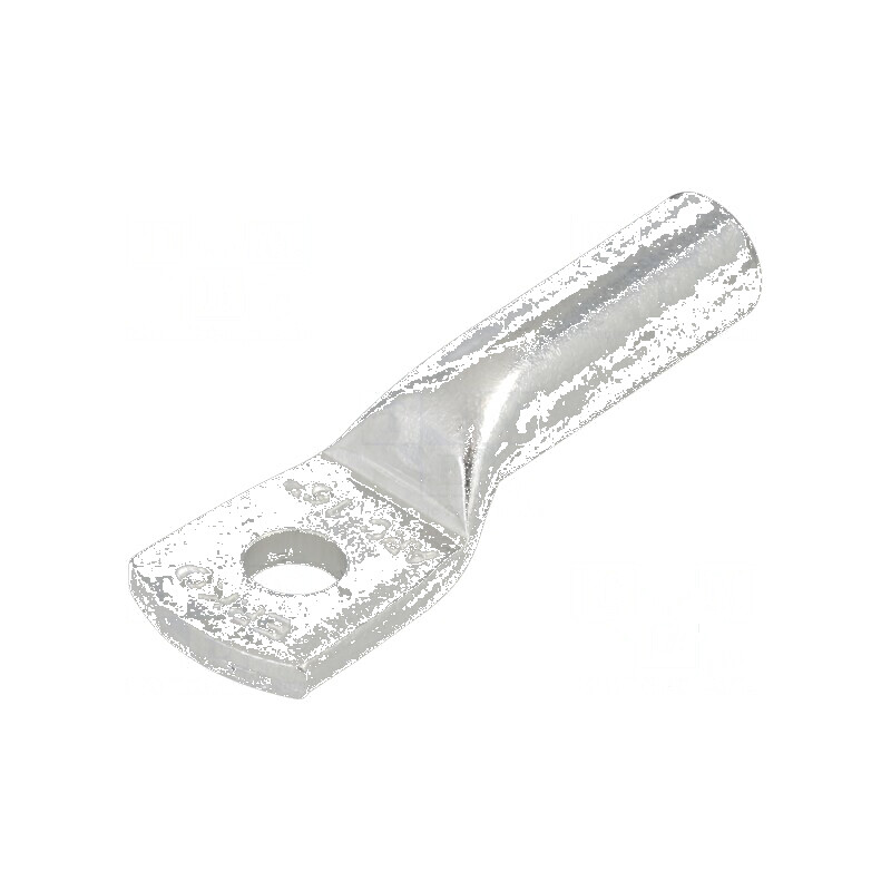 Vârf de conectare tubular M6 pentru cablu de aluminiu 16mm², crimpat, cu diametru de 6,4mm | Electronic-mag.ro | Componente Elec