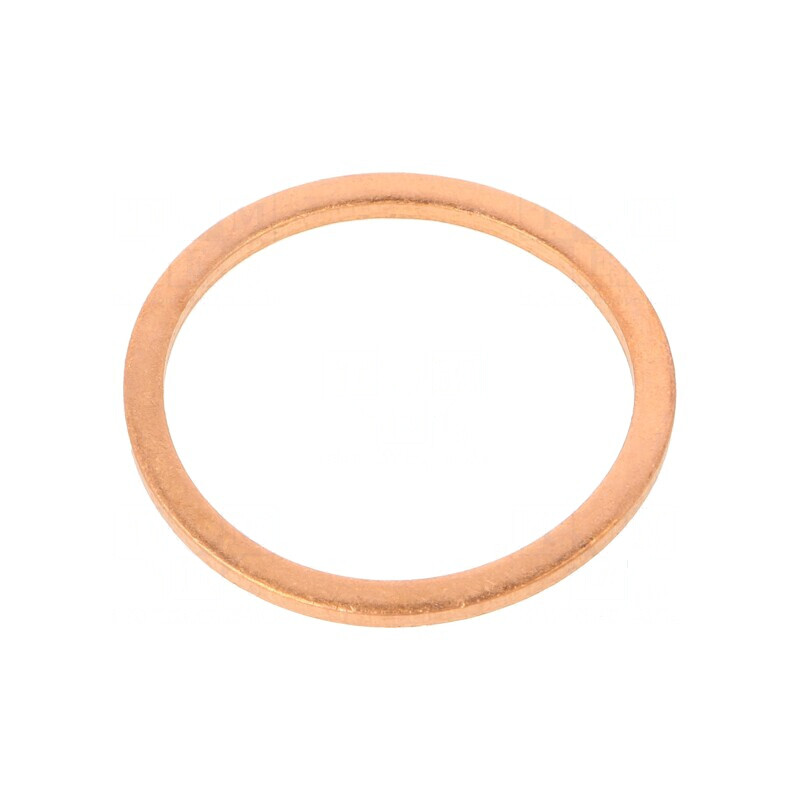 Garnitură cupru Thk 1,5mm Øint 21mm Øext 26mm conform standardului DIN 7603 | Electronic-mag.ro | Componente Electronice