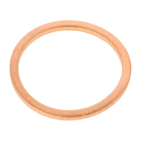Garnitură cupru Thk 1,5mm Øint 21mm Øext 26mm conform standardului DIN 7603 | Electronic-mag.ro | Componente Electronice