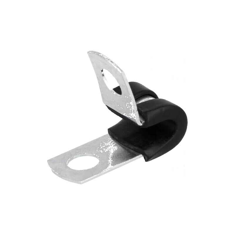 Clipsuri Øbuclă din oțel, diametru 4,8mm, lățime 12,7mm, orificiu montaj 6,7mm | Electronic-mag.ro | Componente Electronice