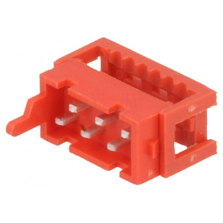 Cablu placă mufă tată PIN 6 IDC pentru cablu bandă 30V 1A 1,27mm - Conector de Înaltă Calitate | Electronic-mag.ro | Componente 