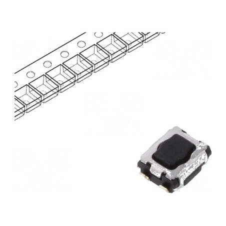Microîntrerupător TACT SPST Poz: 2 SMT 2,9x3,5x1,4mm fără 1N - Comutator Compact pentru Circuit Elektronic | Electronic-mag.ro |