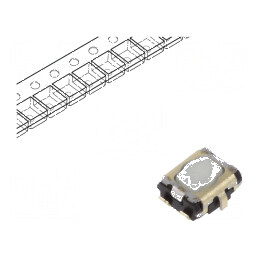Microîntrerupător TACT SPST Pozitie 2 SMT 2,4N 1,7mm EVPAA - Comutator Compact pentru Aplicații Electronice | Electronic-mag.ro 
