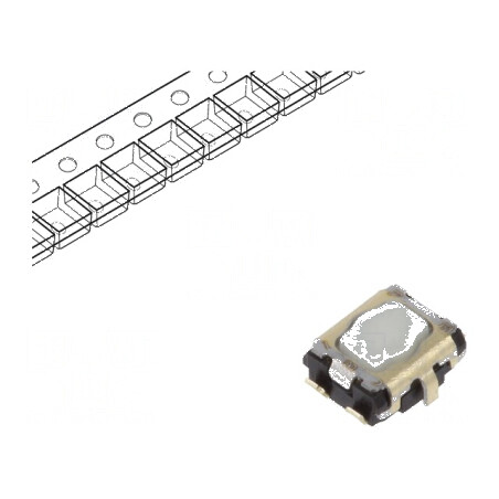 Microîntrerupător TACT SPST Pozitie 2 SMT 2,4N 1,7mm EVPAA - Comutator Compact pentru Aplicații Electronice | Electronic-mag.ro 