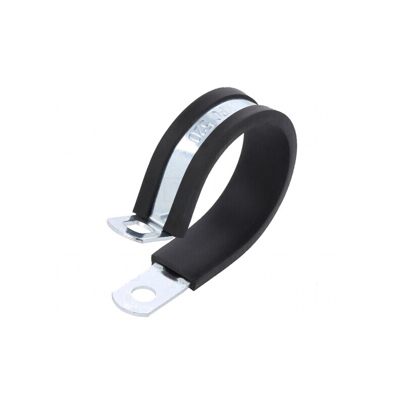 Clipsuri Øbuclă din oțel pentru montaj Ø 6,5mm, dimensiuni 34,9÷36,5mm, lățime 13mm | Electronic-mag.ro | Componente Electronice