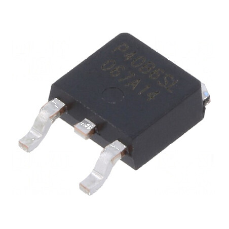 Tranzistor N-MOSFET EETMOS3 Unipolar 60V 40A - Capacitate Idm 120A, Putere 44W | Electronic-mag.ro | Componente Electronice