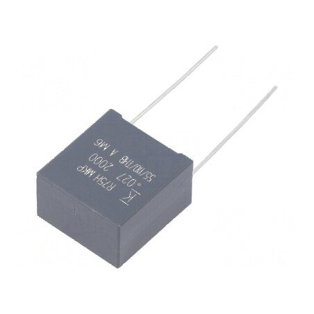 Condensator polipropilenă R75 27nF 18x11x19mm THT ±5% - Componentă electronică de înaltă precizie | Electronic-mag.ro | Componen
