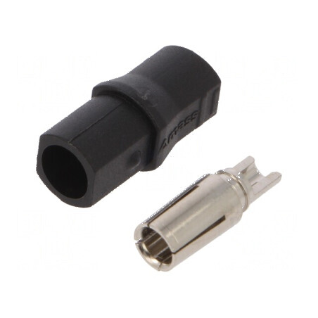 Conector Alimentare DC Mufă SH4.0 Mamă cu PIN 1 pentru Cablu Lipire - Componentă Electrică Profesională | Electronic-mag.ro | Co