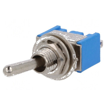 Comutator Basculant Poz: 3 SP3T ON-OFF-ON 3A/250VAC cu Interval de Temperatura -25 până la 85°C | Electronic-mag.ro | Componente