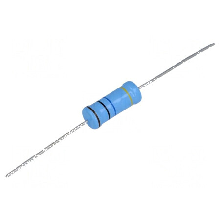 Rezistor metal glaze THT 10MΩ 1W ±5% Ø6,8x19mm 200ppm/°C - Componentă electronică de înaltă precizie | Electronic-mag.ro | Compo