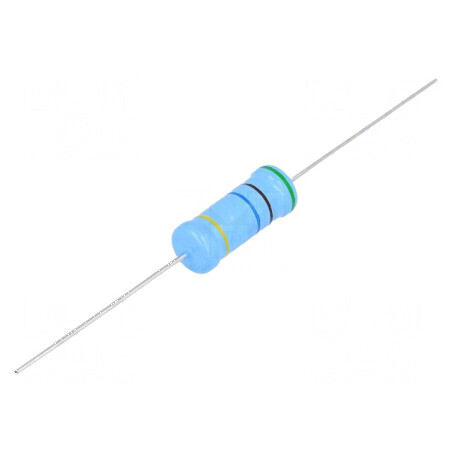 Rezistor Metal Glaze THT 51MΩ 1W ±5% Ø6,8x19mm 200ppm/°C - Componentă Electronică de Precizie | Electronic-mag.ro | Componente E