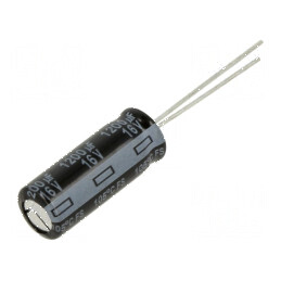 Condensator Electrolitic Low ESR THT 1200uF 16V 8x20mm - Componentă Electronică de Înaltă Performanță | Electronic-mag.ro | Comp
