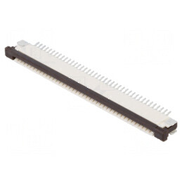 Conector FFC/FPC Orizontal 40 PIN ZIF SMT, 50V, 0,4A, Temperatura de Operare -25 până la 85°C | Electronic-mag.ro | Componente E