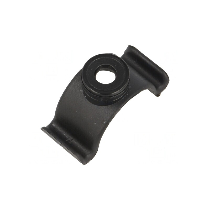 Bază clips poliamidă neagră Ø orificiu montare 4,8mm, lățime 12,7mm, înălțime 18mm | Electronic-mag.ro | Componente Electronice Bază clips poliamidă neagră Ø orificiu montare 4,8mm, lățime 12,7mm, înălțime 18mm | Electronic-mag.ro | Componente Electronice