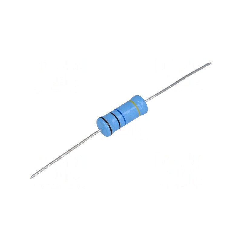 Rezistor metal glaze THT 6,8MΩ 1W ±5% Ø6,8x19mm 200ppm/°C pentru aplicații electronice | Electronic-mag.ro | Componente Electron