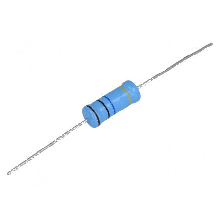 Rezistor metal glaze THT 6,8MΩ 1W ±5% Ø6,8x19mm 200ppm/°C pentru aplicații electronice | Electronic-mag.ro | Componente Electron