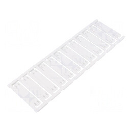 Etichetă poliamidă 66 albă 7÷40mm, rezistență temperatură -40÷100°C, UL94V-2, H: 60mm | Electronic-mag.ro | Componente Electroni