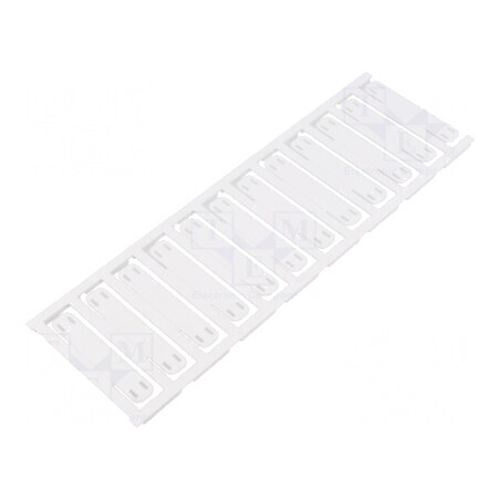 Etichetă poliamidă 66 albă 7÷40mm, rezistență temperatură -40÷100°C, UL94V-2, H: 60mm | Electronic-mag.ro | Componente Electroni