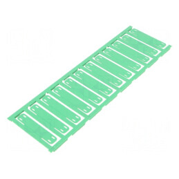 Etichetă poliamidă 66 verde 7÷40mm -40÷100°C UL94V-2 H: 60mm | Electronic-mag.ro | Componente Electronice