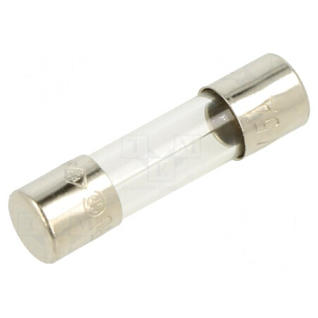 Siguranță ardere rapidă 5A 250VAC sticlă 5x20mm - Protecție electrică de înaltă calitate | Electronic-mag.ro | Componente Electr