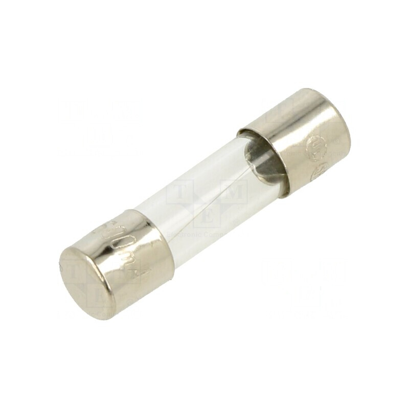 Siguranţă ardere rapidă 600mA 250VAC sticlă 5x20mm - Protecție electrică profesională | Electronic-mag.ro | Componente Electroni