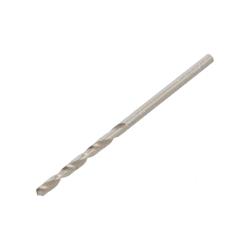 Burghiu HSS pentru metal Ø 2mm, lungime 49mm, oțel rapid | Electronic-mag.ro | Componente Electronice
