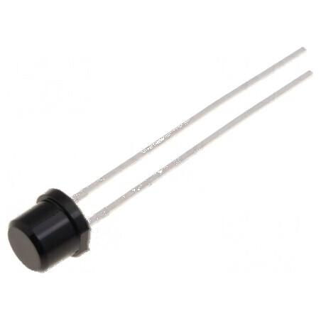 Fotodiodă IR PIN 5mm THT 900nm 750-1100nm 75° 1nA Plat 100mW - Componentă Electronică pentru Detecție Infraroșu | Electronic-mag