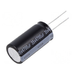 Condensator Electrolitic THT 4700uF 35VDC Ø18x35mm ±20% - Componentă Electronică de Înaltă Calitate | Electronic-mag.ro | Compon