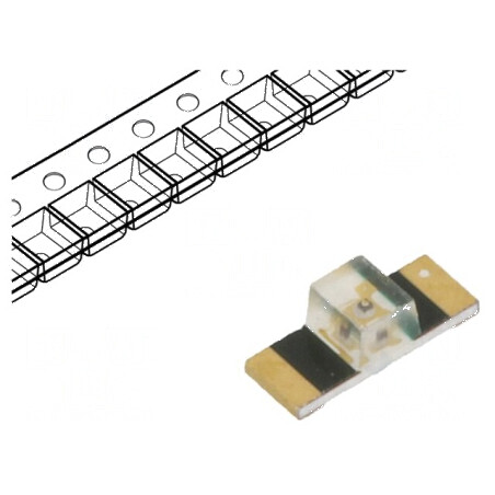 LED SMD 1305 Roșie 7,2-17mcd 3,4x1,25x1,1mm 170° 20mA 65mW - Componentă Electronică pentru Iluminat | Electronic-mag.ro | Compon