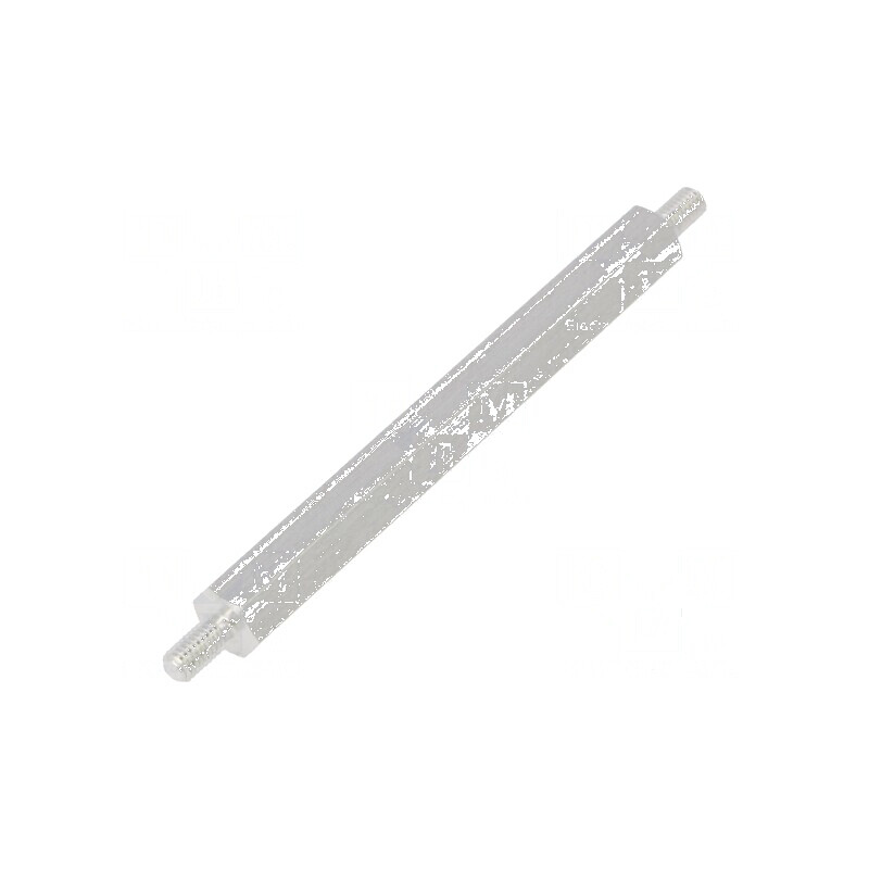 Piuliță distanțieră filetată hexagonală 55mm, Filet exterior M3 | Electronic-mag.ro | Componente Electronice