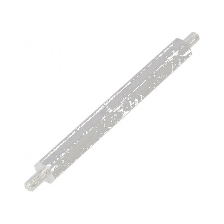Piuliță distanțieră filetată hexagonală 55mm, Filet exterior M3 | Electronic-mag.ro | Componente Electronice