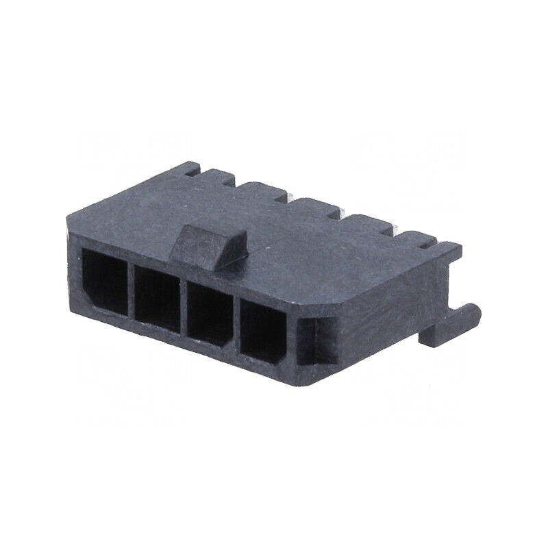 Conector cablu-placă mufă mamă Minitek® Pwr 3.0 3mm PIN 4 - Compatibilitate și Performanță Optimizată | Electronic-mag.ro | Comp