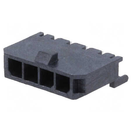 Conector cablu-placă mufă mamă Minitek® Pwr 3.0 3mm PIN 4 - Compatibilitate și Performanță Optimizată | Electronic-mag.ro | Comp