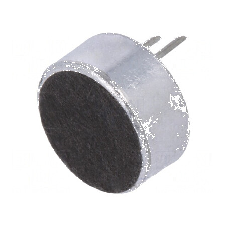 Microfon Condensator Profesional 100-16000Hz 2,2kΩ Ø9,7x4,5mm 600uA pentru Înregistrări Audio de Înaltă Calitate | Electronic-ma