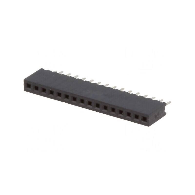 Conector şiruri pini soclu mamă 16 PIN 1,27mm THT 1x16 | Electronic-mag.ro | Componente Electronice