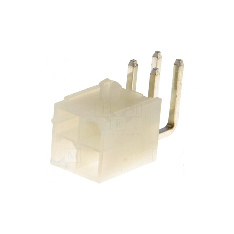 Conector cablu-placă soclu tată MF42, 4,2mm PIN 4, THT, 7A - Componente electrice de înaltă calitate | Electronic-mag.ro | Compo